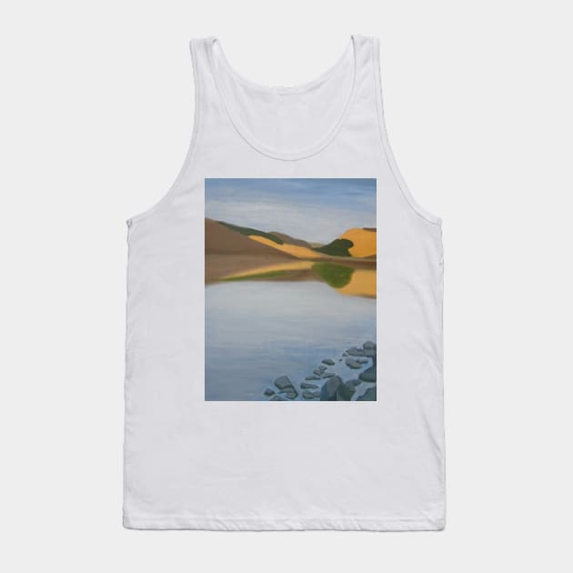 Loch Earn, Perth & Kinross, Scotland - oil painting Tank Top by JennyCathcart